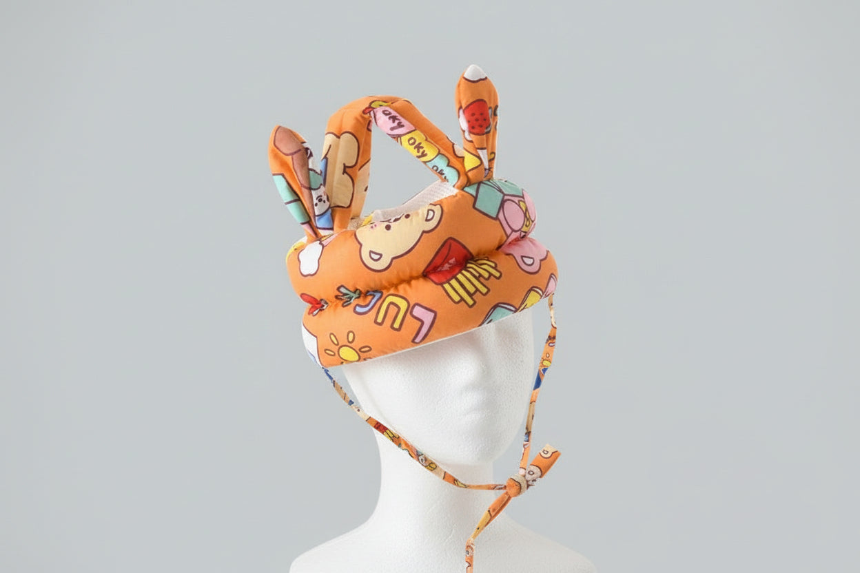 Crawling & Walking Protection Cap w/ Ears