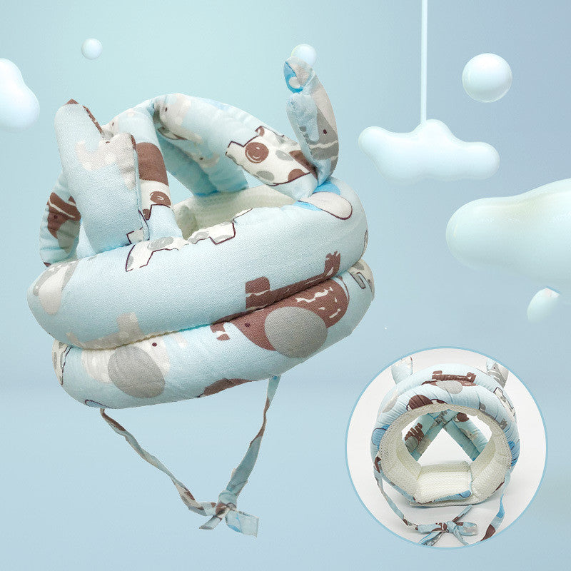 Infants & Toddlers Crawling & Walking Protection Helmet w/ Antlers