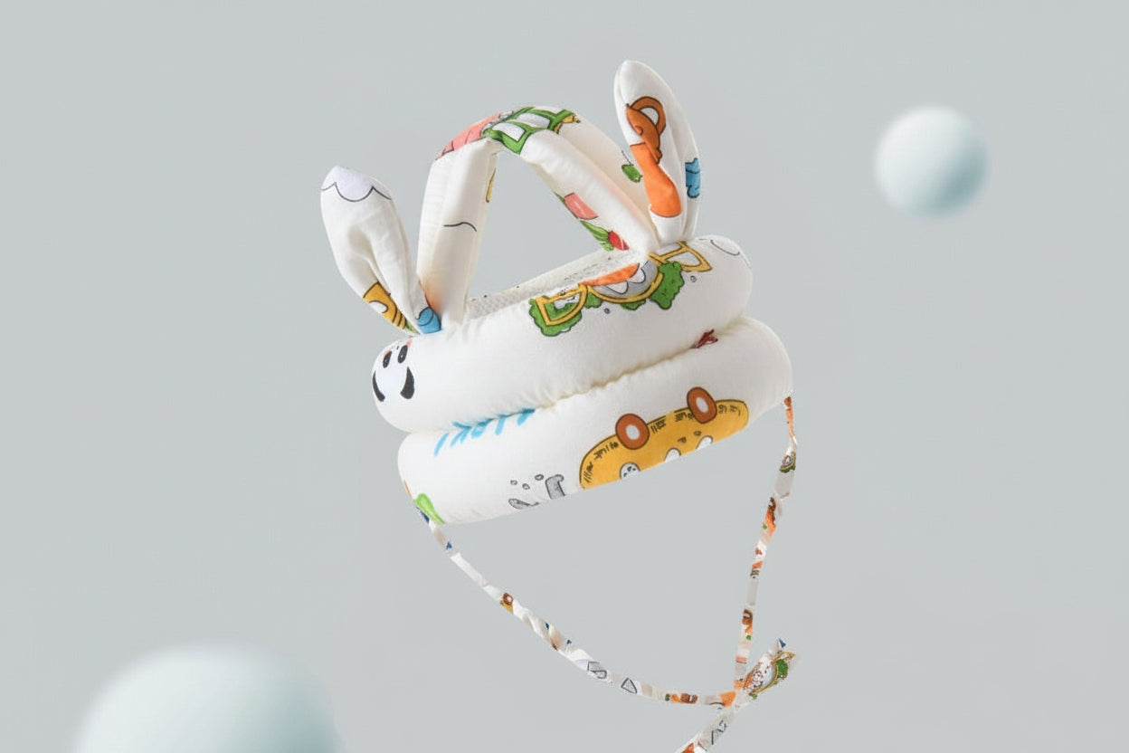 Crawling & Walking Protection Cap w/ Ears