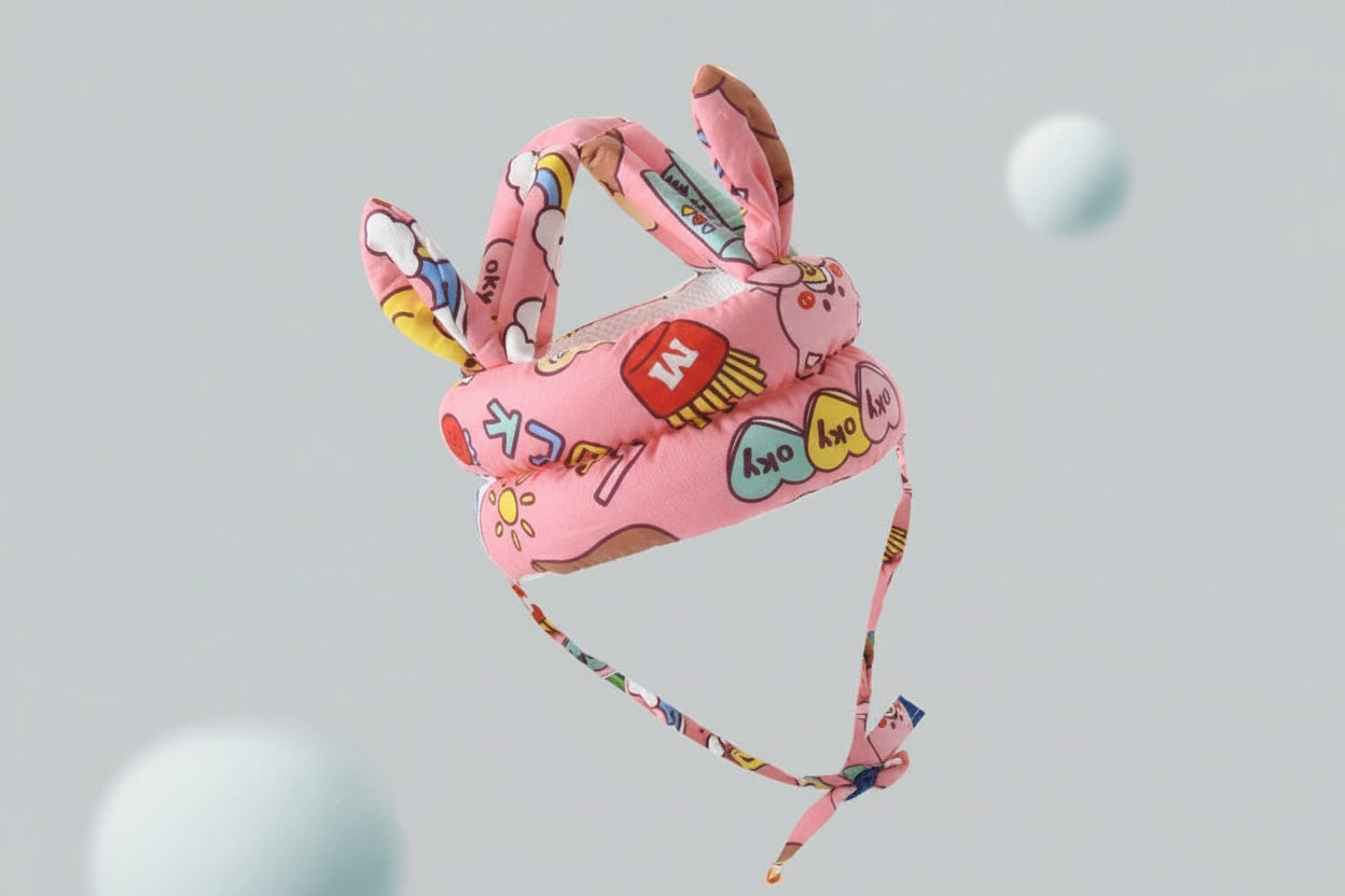 Crawling & Walking Protection Cap w/ Ears